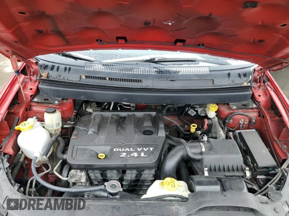 2013 Dodge Journey SE with VIN 3C4PDCAB3DT723547, listed as a Copart auction lot 48140495 with 159,979 mi miles and Salvage title. Bid and sale history available at DreamBid. Image 13.