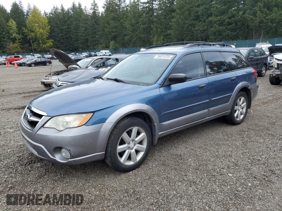 2009 Subaru Outback Special Edtn with VIN 4S4BP61C897344952, listed as a Copart auction lot 75691374 with 182,930 mi miles and Clean Title. Bid and sale history available at carsss.com. Image 1.