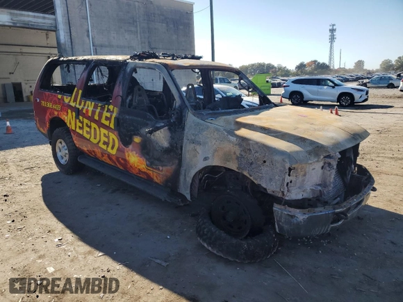 2005 Ford Excursion Special Serv z VIN 1FMSU41P15EC25081, wystawiony jako Copart lot #76703614 z przebiegiem Nie podano mil oraz Nie do naprawy • Non repairable. Historia ofert i sprzedaży dostępna na DreamBid. Obrazek 4.