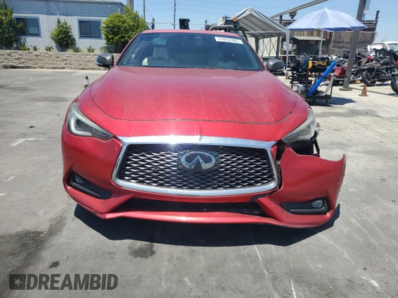 2017 Infiniti Q60 Red Sport 400 с VIN JN1FV7EK2HM610729, выставлен на аукционе Copart как лот 57912285 с пробегом 90 335 миль миль и Списание • Salvage title. История ставок и продаж доступна на DreamBid. Изображение 5.