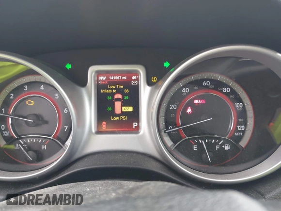 2015 Dodge Journey R/T with VIN 3C4PDDEGXFT598092, listed as a IAAI auction lot 42048550 with 141,567 mi miles and . Bid and sale history available at DreamBid. Image 7.