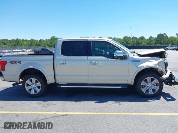 2018 Ford F-150 XL with VIN 1FTEW1E54JFE36153, listed as a IAAI auction lot 42193233 with 96,074 mi miles and . Bid and sale history available at DreamBid. Image 14.