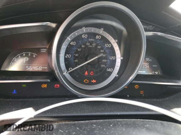 2016 Scion iA with VIN 3MYDLBZV9GY142108, listed as a Copart auction lot 53721325 with 56,468 mi miles and Salvage Title. Bid and sale history available at carsss.com. Image 9.