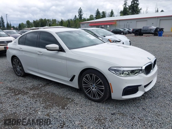 2019 BMW 5 Series 530e with VIN WBAJA9C57KB389401, listed as a IAAI auction lot 42565098 with 52,343 mi miles and . Bid and sale history available at DreamBid. Image 1.