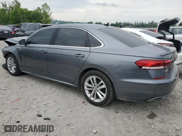 2020 Volkswagen Passat SE with VIN 1VWSA7A35LC014256, listed as a Copart auction lot 57496745 with 113,531 mi miles and Salvage title. Bid and sale history available at DreamBid. Image 2.