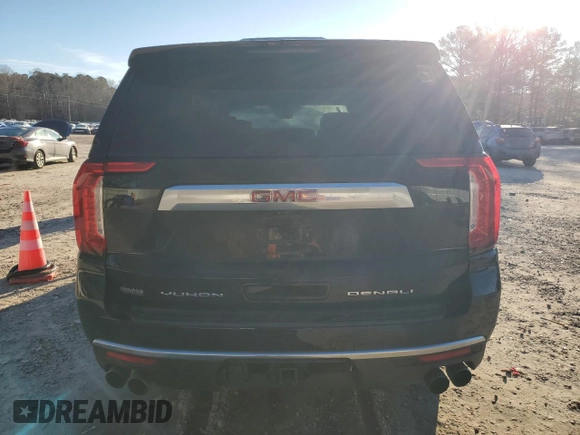 2021 GMC Yukon Denali with VIN 1GKS2DKL5MR171592, listed as a Copart auction lot 88767015 with 62,674 mi miles and Salvage Title. Bid and sale history available at carsss.com. Image 6.