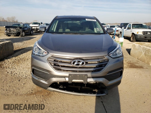 2018 Hyundai Santa Fe 2.4L with VIN 5NMZT3LB3JH056559, listed as a Copart auction lot 44703073 with 84,663 mi miles and Salvage title. Bid and sale history available at DreamBid. Image 5.