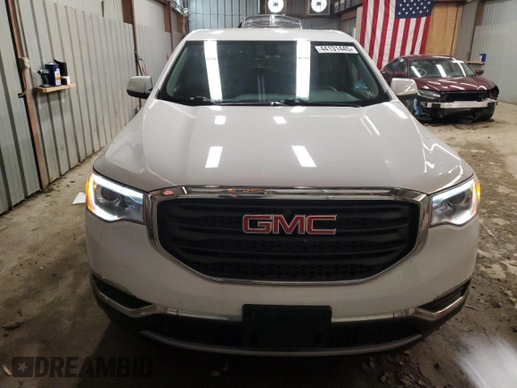 2017 GMC Acadia SLE with VIN 1GKKNRLA9HZ256037, listed as a Copart auction lot 44131445 with 89,797 mi miles and Salvage title. Bid and sale history available at DreamBid. Image 5.