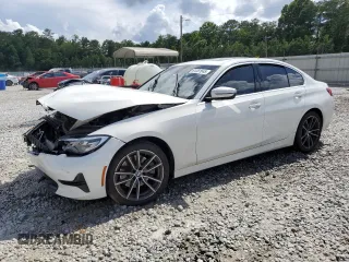 2019 BMW 3 Series 330i with VIN WBA5R1C58KAK10591, listed as a Copart auction lot 61381645 with Not provided miles and Salvage title. Bid and sale history available at DreamBid. Image 1.