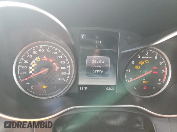 2018 Mercedes-Benz C 43 AMG с VIN WDDWK6EBXJF603446, выставлен на аукционе Copart как лот 44195235 с пробегом 62 976 миль миль и На запчасти • Non repairable. История ставок и продаж доступна на DreamBid. Изображение 9.