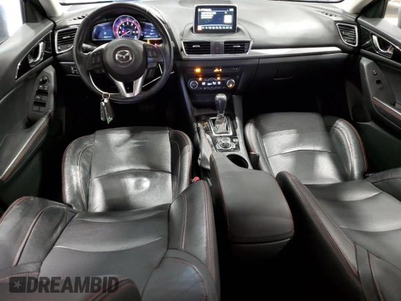 2014 Mazda 3 S Grand Touring z VIN JM1BM1W36E1186214, wystawiony jako Copart lot #53158345 z przebiegiem 126 241 mil mil oraz Czysty tytuł • Clean title. Historia ofert i sprzedaży dostępna na DreamBid. Obrazek 8.