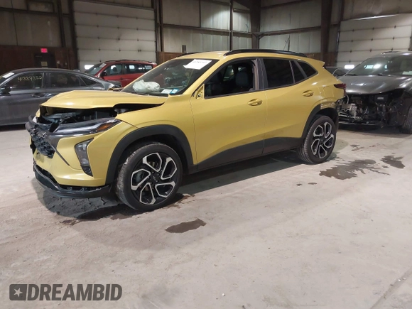 2024 Chevrolet Trax 2RS with VIN KL77LJE22RC168401, listed as a IAAI auction lot 41289797 with 33,224 mi miles and . Bid and sale history available at DreamBid. Image 22.