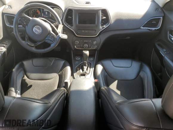 2019 Jeep Cherokee Altitude with VIN 1C4PJMLN4KD334814, listed as a Copart auction lot 47432485 with 105,536 mi miles and Salvage Title. Bid and sale history available at DreamBid. Image 8.