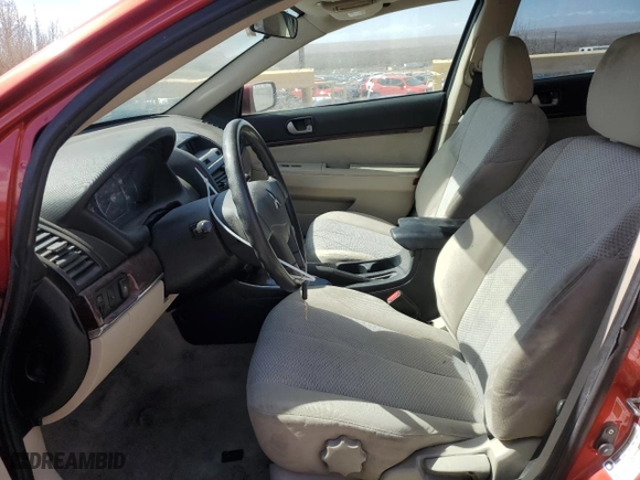 2012 Mitsubishi Galant ES with VIN 4A32B3FFXCE014377, listed as a Copart auction lot 47490635 with 178,902 mi miles and Salvage Title. Bid and sale history available at carsss.com. Image 7.