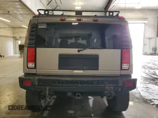 2006 Hummer H2 z VIN 5GRGN23U96H115103, wystawiony jako Copart lot #59346915 z przebiegiem 184 241 mil mil oraz Tytuł czysty. Historia ofert i sprzedaży dostępna na DreamBid. Obrazek 6.