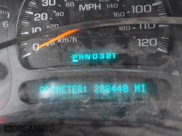 2003 Chevrolet Silverado 1500 LS with VIN 2GCEK19V031356560, listed as a IAAI auction lot 41675112 with 288,448 mi miles. Bid and sale history available at carsss.com. Image 12.