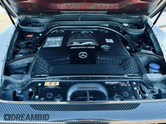 2020 Mercedes-Benz G 63 AMG with VIN WDCYC7HJ0LX335684, listed as a Copart auction lot 44606235 with 8,807 mi miles and Salvage title. Bid and sale history available at DreamBid. Image 7.