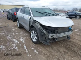 2020 Chevrolet Blazer LT z VIN 3GNKBCRS1LS637802, wystawiony jako IAAI lot #41220166 z przebiegiem 113 962 mil mil oraz . Historia ofert i sprzedaży dostępna na DreamBid. Obrazek 1.