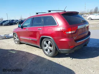 2012 Jeep Grand Cherokee Overland with VIN 1C4RJFCTXCC166770, listed as a IAAI auction lot 41833086 with 175,656 mi miles. Bid and sale history available at carsss.com. Image 3.