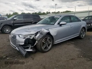 2017 Audi A4 z VIN WAUENBF44HN039618, wystawiony jako Copart lot #58314675 z przebiegiem 54 897 mil mil oraz Szkoda całkowita • Salvage title. Historia ofert i sprzedaży dostępna na DreamBid. Obrazek 1.