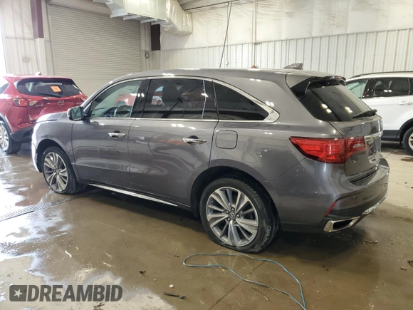 2017 Acura MDX Technology with VIN 5J8YD4H5XHL003031, listed as a Copart auction lot 60216405 with 114,184 mi miles and Non repairable. Bid and sale history available at DreamBid. Image 2.