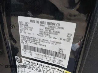 2014 Ford F-150 XL with VIN 1FTFW1ET5EFA97864, listed as a IAAI auction lot 41359634 with 188,072 mi miles and . Bid and sale history available at DreamBid. Image 9.