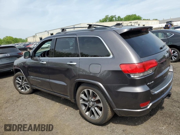 2017 Jeep Grand Cherokee Overland z VIN 1C4RJFCG2HC913434, wystawiony jako Copart lot #56580955 z przebiegiem 86 358 mil mil oraz Szkoda całkowita • Salvage title. Historia ofert i sprzedaży dostępna na DreamBid. Obrazek 2.