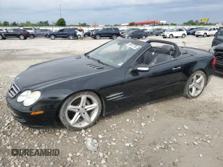 2006 Mercedes-Benz SL 500 with VIN WDBSK75F66F114355, listed as a Copart auction lot 59317715 with 116,659 mi miles and Clean title. Bid and sale history available at DreamBid. Image 1.