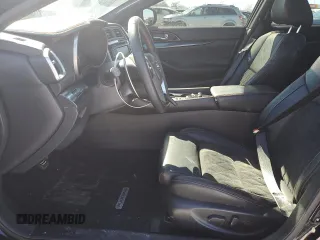 2023 Nissan Maxima SR with VIN 1N4AA6EV1PC505472, listed as a Copart auction lot 46052345 with 19,117 mi miles and Salvage title. Bid and sale history available at DreamBid. Image 7.