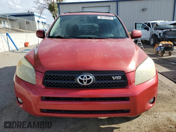 2006 Toyota RAV4 Sport с VIN JTMBK32V965002872, выставлен на аукционе Copart как лот 56132285 с пробегом 373 298 миль миль и Списание • Salvage title. История ставок и продаж доступна на DreamBid. Изображение 5.