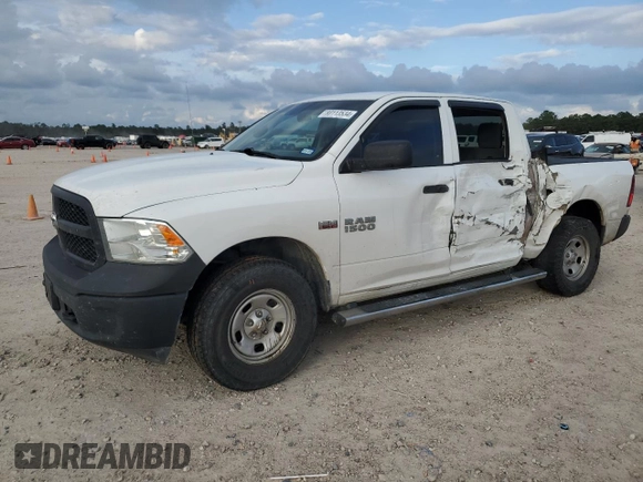 2017 Ram 1500 Tradesman with VIN 1C6RR7KT5HS625692, listed as a Copart auction lot 80113534 with 211,847 mi miles and Salvage title. Bid and sale history available at DreamBid. Image 1.
