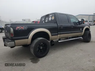 2012 Ford F-250 XL with VIN 1FT7W2BTXCEC92408, listed as a Copart auction lot 49335635 with 218,785 mi miles and Salvage Title. Bid and sale history available at DreamBid. Image 3.