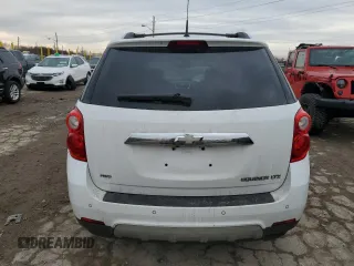 2011 Chevrolet Equinox LTZ with VIN 2CNFLGEC3B6379997, listed as a Copart auction lot 46291455 with 134,911 mi miles and Salvage Title. Bid and sale history available at carsss.com. Image 6.
