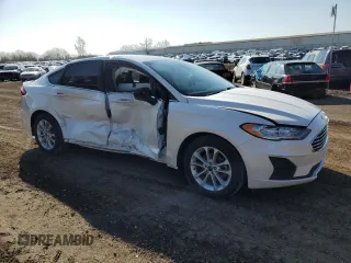 2020 Ford Fusion SE with VIN 3FA6P0HD5LR166862, listed as a Copart auction lot 50536195 with 48,885 mi miles and Salvage Title. Bid and sale history available at carsss.com. Image 4.