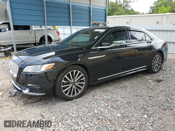 2019 Lincoln Continental Select with VIN 1LN6L9SK4K5604527, listed as a Copart auction lot 60545115 with 208,838 mi miles and Salvage title. Bid and sale history available at DreamBid. Image 1.