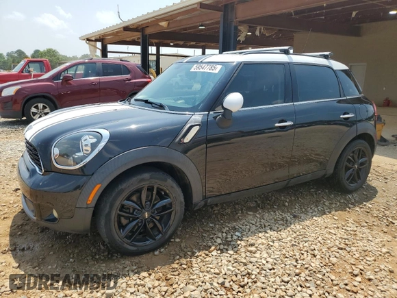 2012 MINI Countryman S with VIN WMWZC3C59CWL87444, listed as a Copart auction lot 59547785 with 147,814 mi miles and Salvage title. Bid and sale history available at DreamBid. Image 1.
