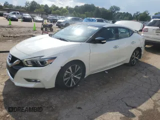 2017 Nissan Maxima Platinum with VIN 1N4AA6AP0HC378996, listed as a Copart auction lot 61723345 with 83,712 mi miles and Salvage title. Bid and sale history available at DreamBid. Image 1.