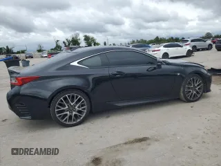 2018 Lexus RC 300 with VIN JTHHA5BC6J5008725, listed as a Copart auction lot 74553644 with 80,119 mi miles and Salvage title. Bid and sale history available at DreamBid. Image 3.
