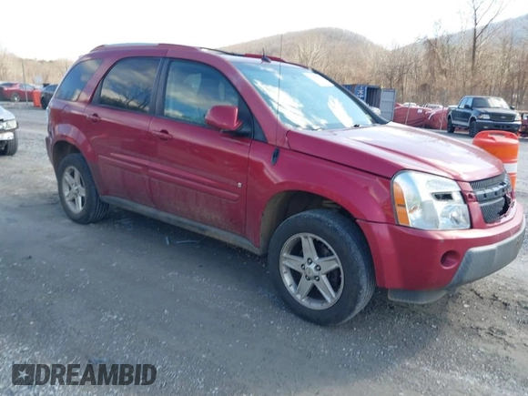 2006 Chevrolet Equinox LT with VIN 2CNDL73F466155440, listed as a IAAI auction lot 41489655 with 188,176 mi miles. Bid and sale history available at carsss.com. Image 1.
