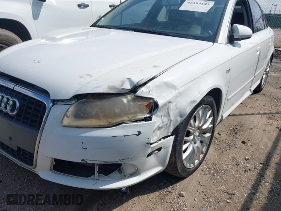 2008 Audi A4 2.0T z VIN WAUDF78EX8A166831, wystawiony jako IAAI lot #42495181 z przebiegiem 182 840 mil mil oraz . Historia ofert i sprzedaży dostępna na DreamBid. Obrazek 6.