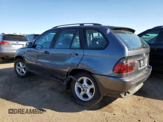 2003 BMW X5 3.0i with VIN 5UXFA53583LP27786, listed as a Copart auction lot 72170034 with 177,901 mi miles and Salvage Title. Bid and sale history available at carsss.com. Image 2.