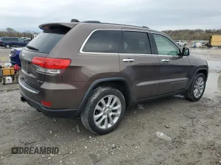 2017 Jeep Grand Cherokee Limited with VIN 1C4RJFBG2HC739821, listed as a Copart auction lot 51586385 with 118,138 mi miles and Salvage Title. Bid and sale history available at carsss.com. Image 3.