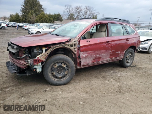 2015 Subaru Outback 2.5i z VIN 4S4BSAAC0F3213938, wystawiony jako Copart lot #43641955 z przebiegiem 196 650 mil mil oraz Szkoda całkowita • Salvage title. Historia ofert i sprzedaży dostępna na DreamBid. Obrazek 1.