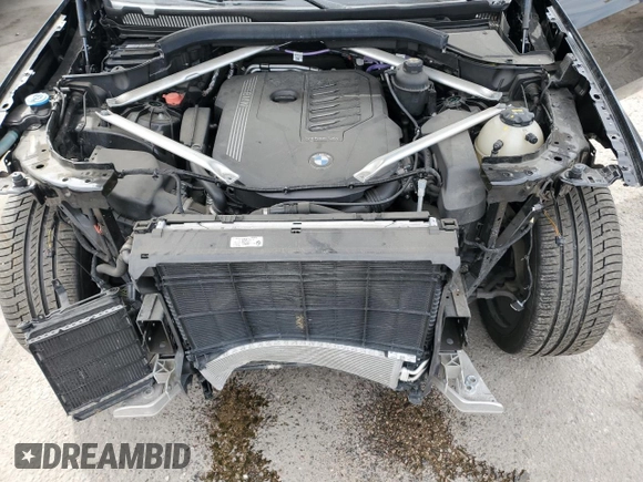 2021 BMW X5 xDrive40i with VIN 5UXCR6C05M9E56869, listed as a Copart auction lot 49317665 with 50,229 mi miles and Salvage title. Bid and sale history available at DreamBid. Image 12.