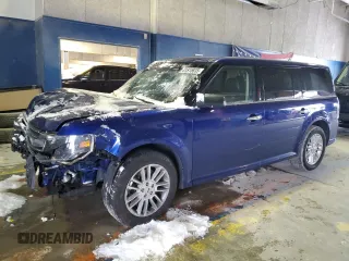 2015 Ford Flex SEL with VIN 2FMGK5C84FBA22741, listed as a Copart auction lot 41515835 with 85,460 mi miles and Salvage Title. Bid and sale history available at carsss.com. Image 1.