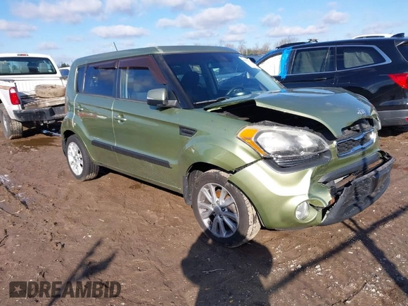 2012 Kia Soul + with VIN KNDJT2A65C7431102, listed as a IAAI auction lot 40795168 with 78,288 mi miles. Bid and sale history available at carsss.com. Image 1.