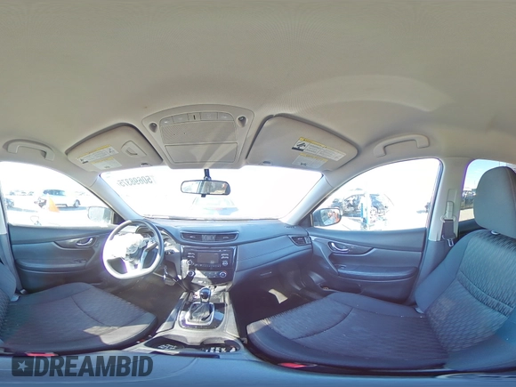 2017 Nissan Rogue S with VIN 5N1AT2MN2HC825475, listed as a Copart auction lot 50698375 with 92,083 mi miles and Salvage Title. Bid and sale history available at DreamBid. Image 14.