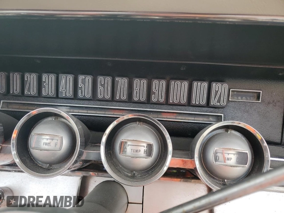 1964 Ford Thunderbird with VIN 4AY85Z103227, listed as a Copart auction lot 74697154 with 87,726 mi miles and Salvage Title. Bid and sale history available at DreamBid. Image 9.