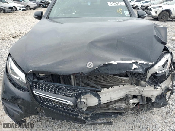 2018 Mercedes-Benz GLC with VIN WDC0J4KB2JF400671, listed as a Copart auction lot 44106725 with 70,948 mi miles and Salvage Title. Bid and sale history available at carsss.com. Image 14.
