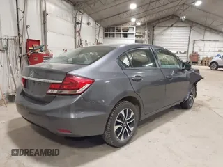 2014 Honda Civic Sedan EX with VIN 19XFB2F82EE227900, listed as a IAAI auction lot 41823030 with 121,638 mi miles. Bid and sale history available at carsss.com. Image 4.